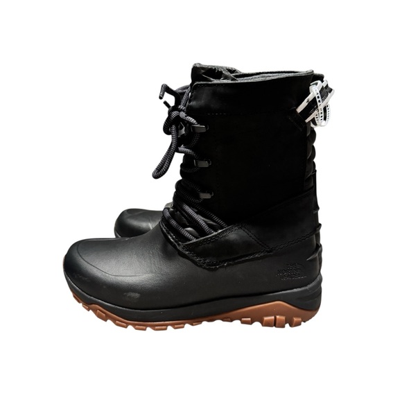 The North Face Yukiona Mid Boots Women's Winter Snow Boots Black TNF Size 8 NWT - Picture 5 of 7